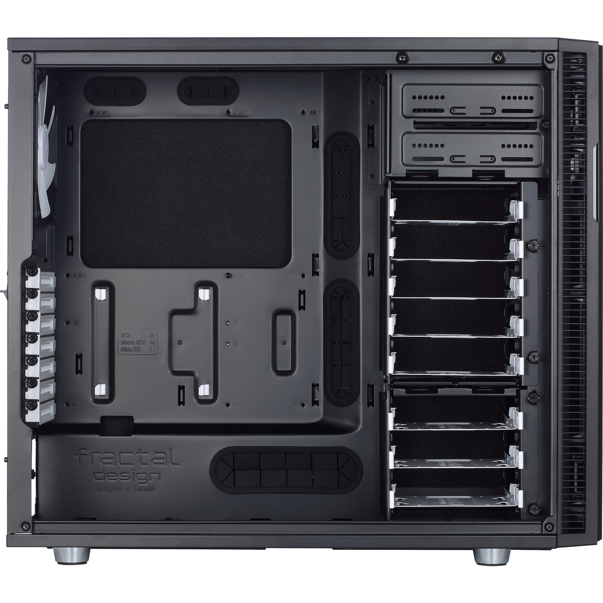 Fractal design definerer r5 midi tårnhus (sort | 4x usb-a)