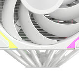 Xyz PC Gear Thermax 6 Duo RGB CPU-køler (hvid, Arbb, Pwm)