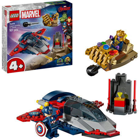 Lego superhelte marvel 76319 captain america vs. thanos