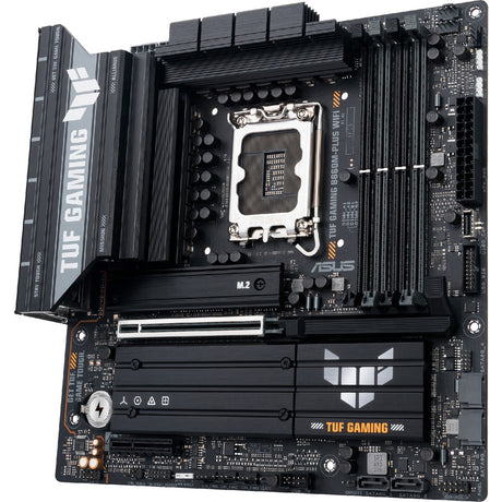Asus Tuf Gaming B860M-Plus WiFi Socket 1851 bundkort (2,5 GB-LAN, WiFi 7, BT, lyd, µATX)