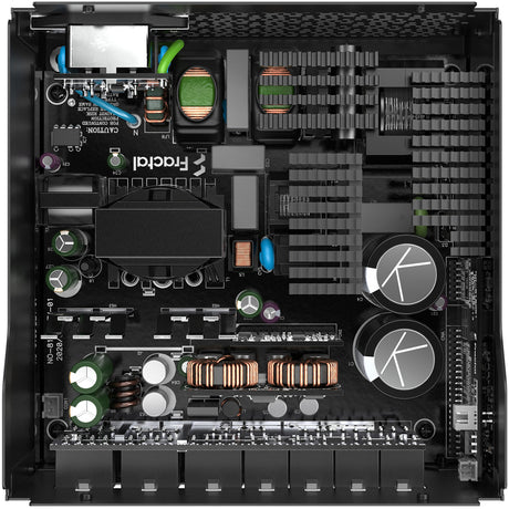 Fractal design ion gold 3 modulaire 750 watt voeding (zwart, 1x 12v-2x6, 3x pcie)