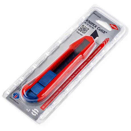 Knipex cutix universal knivboksskærer (rød blå, inkl. 2 knivblade)