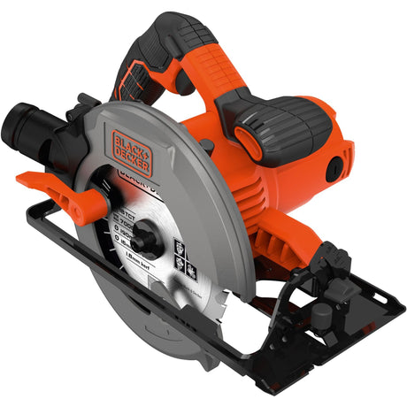 Black+Decker 1500W 66 mm rundsav CS1550K-QS håndrundsav (orange sort)