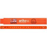 Wiha elektriker tommestok longlife 2m målestok (orange)