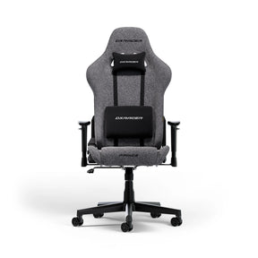 Dxracer prince l gaming stol i gråt stof (grå)