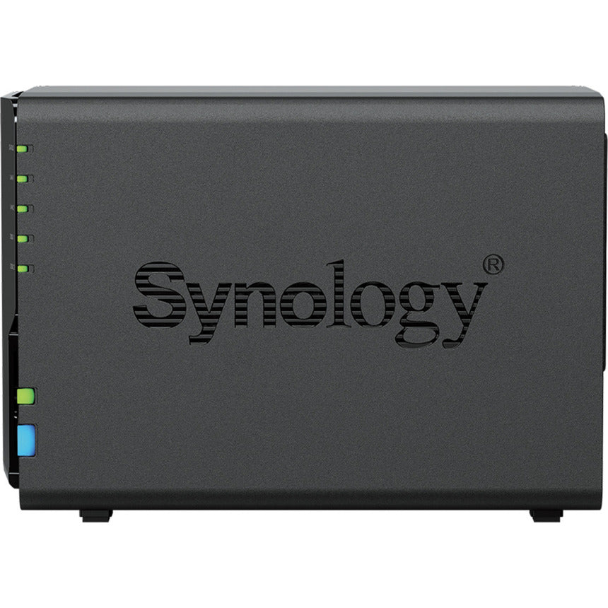 Synology diskstation ds225+ nas (sort, 1x 1GB LAN, 1x 2,5GB LAN, 2x USB 3.2 gen 1)