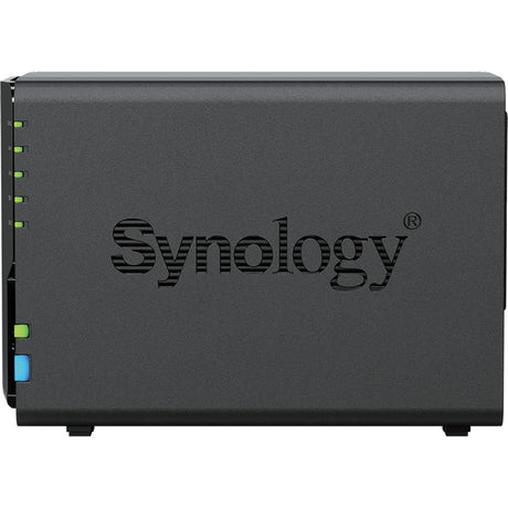 Synology diskstation ds225+ nas (sort, 1x 1GB LAN, 1x 2,5GB LAN, 2x USB 3.2 gen 1)
