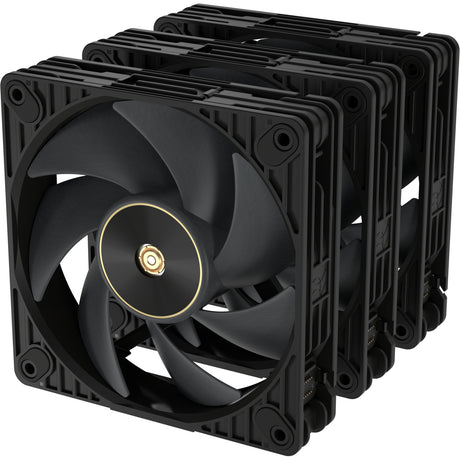Asus proart pf120 blæser - triple pack case fans (sort, 3 styk, 120 x 120 x 28 mm, 3 styk)
