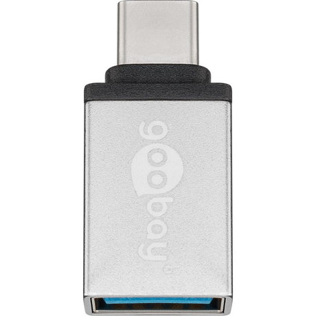 Goobay USB-C USB A OTG Superspeed Adapter (sølv)