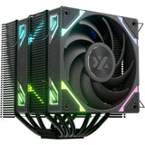 Xyz PC Gear Thermax 6 Duo RGB CPU-køler (sort, ARGB, PWM)