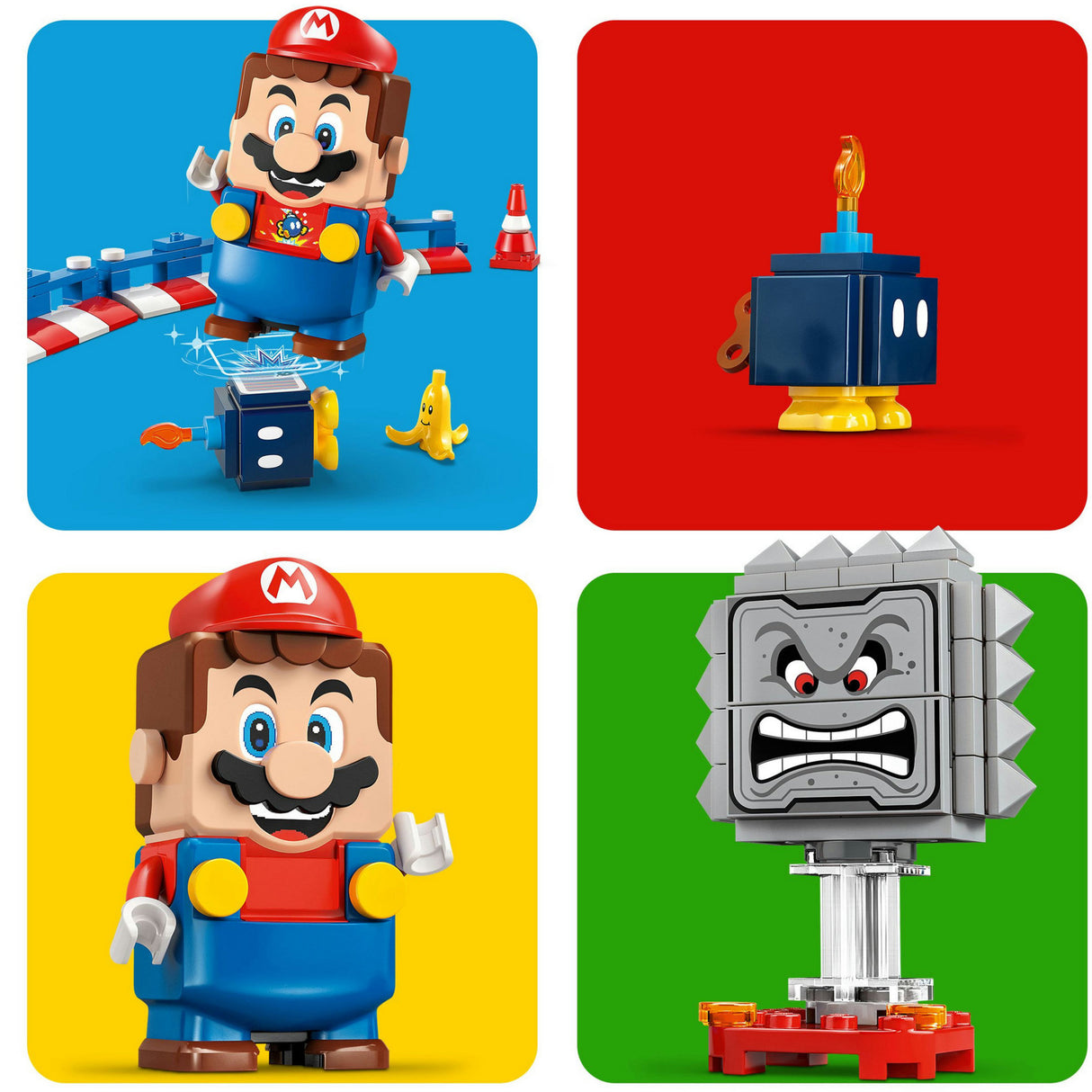 Lego® Super Mario™: Mario Kart™ – Interactive® Mario™ og Standard Kart - 72043