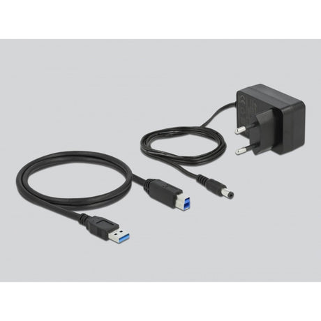 Delock 4-ports USB 3.2 gen 1 USB-hub (grå)