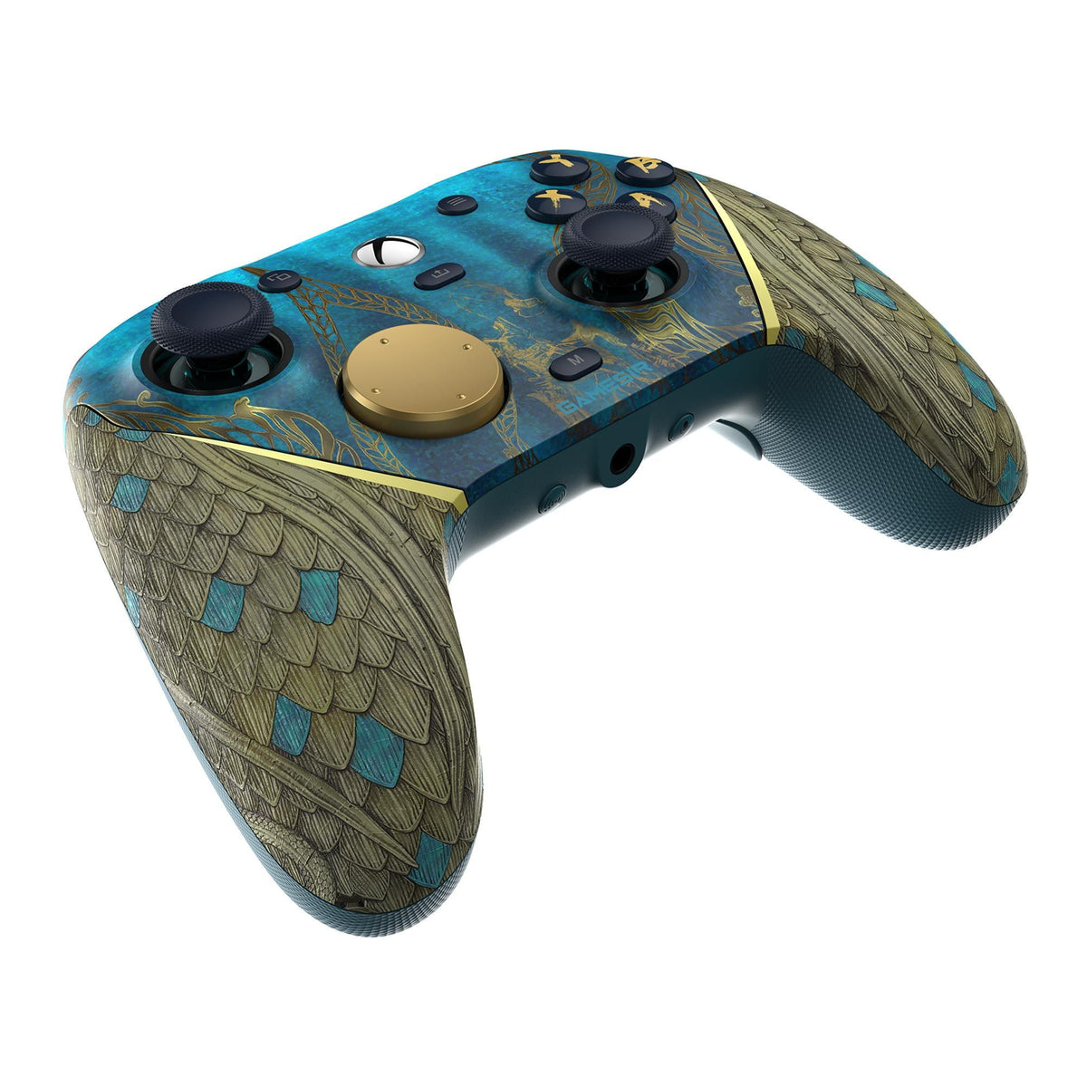 Gamesir g7 pro tri-mode - wuchang version (trådløs til xbox) gamepad (blå guld, xbox series x|s, xbox one, pc, android, steam)