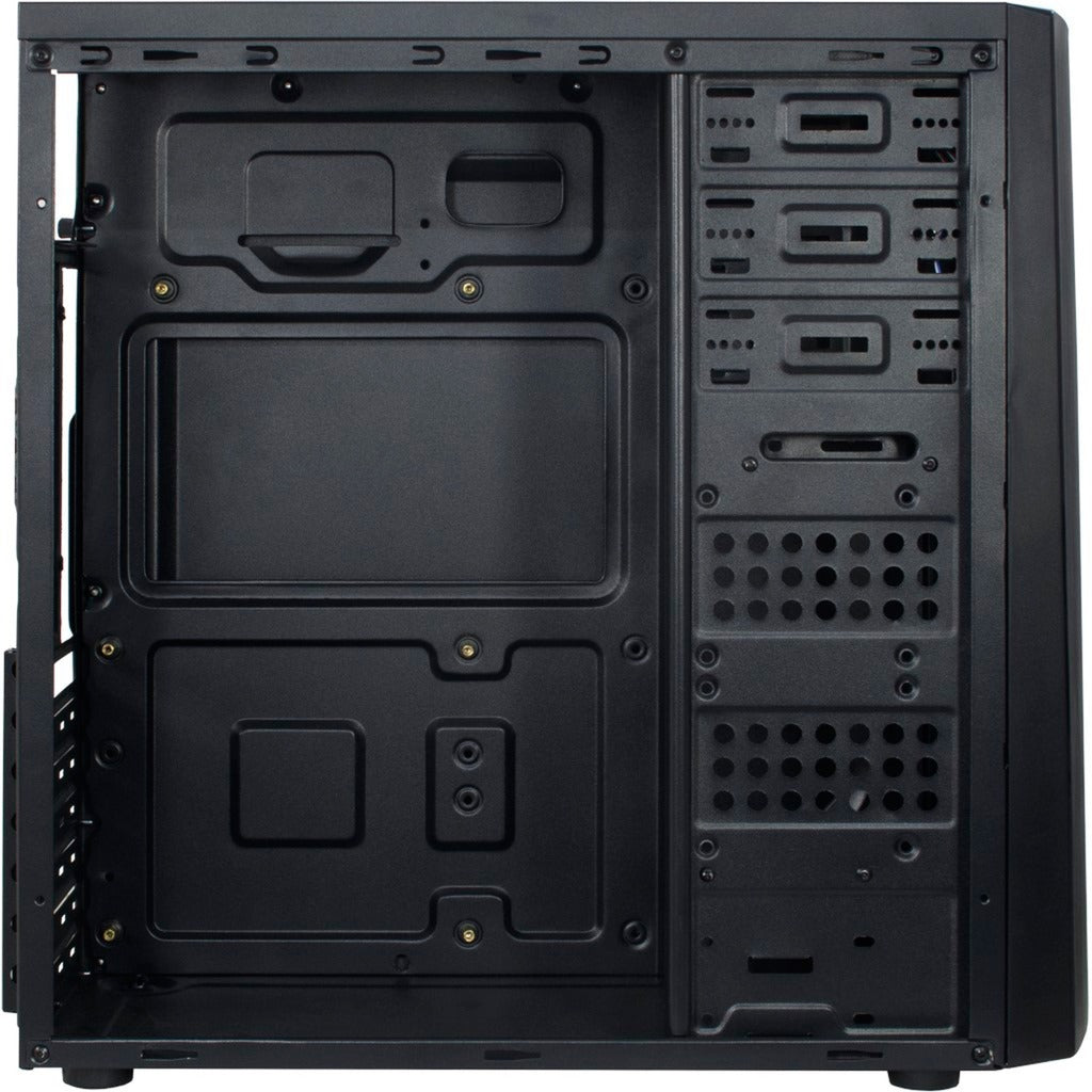 Inter-tech b-30 midi tårnhus (sort | 2x USB-A)