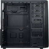 Inter-tech b-30 midi tårnhus (sort | 2x USB-A)