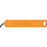 Brennerstuhl super-solid SL 554 the IP54 table socket block 5-way yellow blue 2m H07RN-F3G1.5 with switch