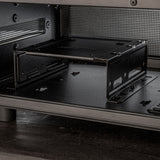Silverstone lucid 04 mini tårnhus (sort | 2x USB-A | 1x USB-C | RGB | hærdet glas)