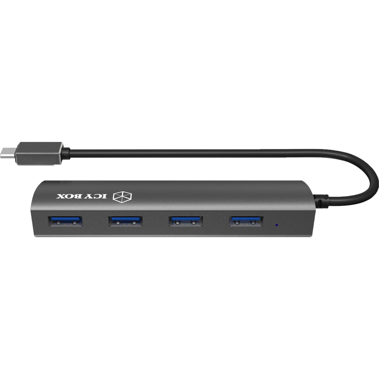 Icy box ib-ac6405-c usb hub (antracit, usb type-c hub)