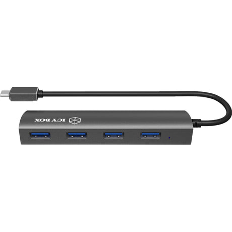 Icy box ib-ac6405-c usb hub (antracit, usb type-c hub)