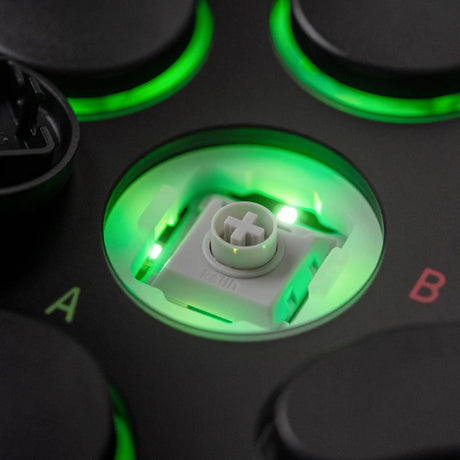 8bitdo arcade controller til xbox (sort, 2,4 ghz usb, xbox series x|s, xbox one, pc)