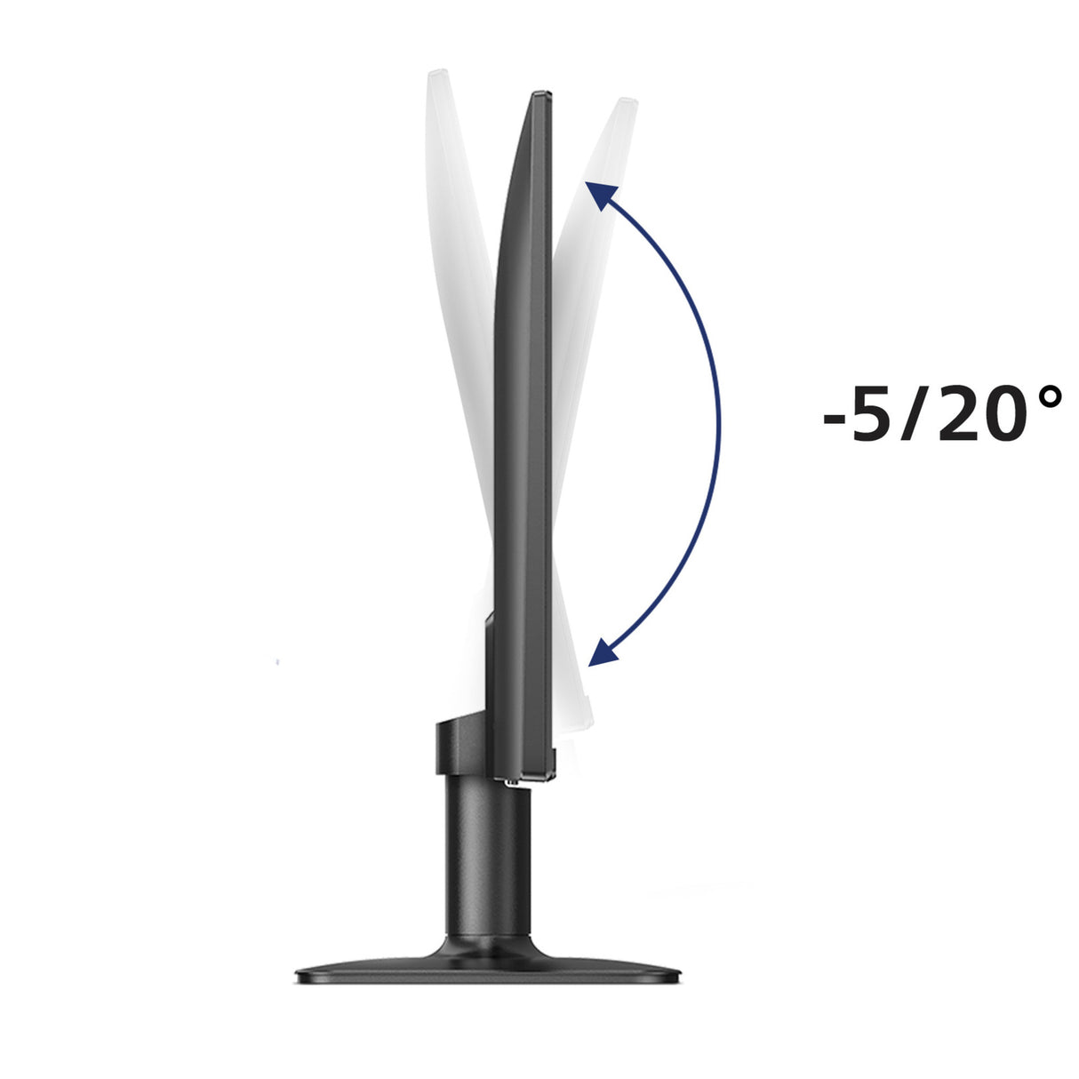 Philips 24e2n1100lb 23.8 skærm (sort, hdmi, vga)