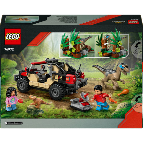 Lego jurassic world 76972 offroad eaptor escape