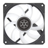 Silverstone air slimer 120 argb kabinet ventilator (sort, 120 x 120 x 15 mm, pwm)