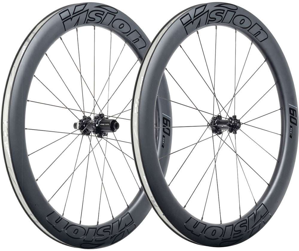 Vision sc 60 disc tlr carbon hjulsæt