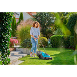 Gardena powermax 32 18v p4a læs plæneklipper batteri inkl. lader 18 v klippebredde max. 320 mm
