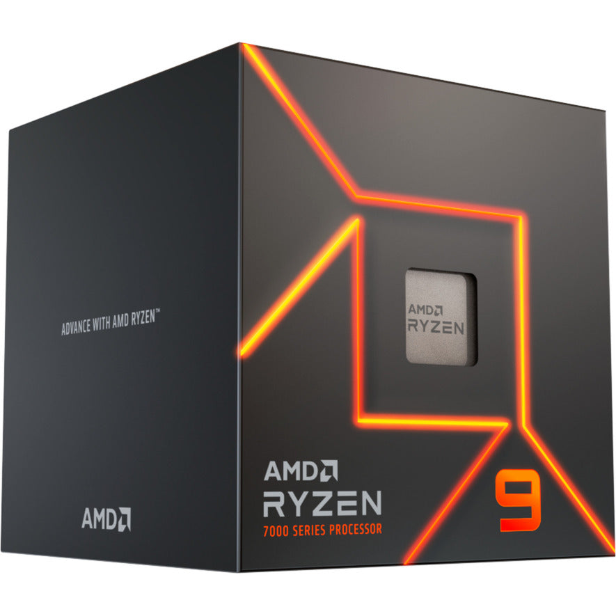 AMD Ryzen 9 7900, 3,7 GHz (5,4 GHz Turbo Boost) socket AM5-processor (i æske)
