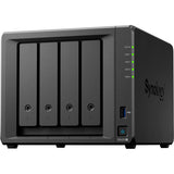 Synology diskstation ds425+ nas (sort, 2x LAN, 2x USB-A 3.2 (5 Gbit s))