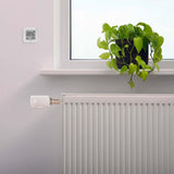 Shelly plus h t temperatur- og fugtmåler (hvid, WiFi, Bluetooth)