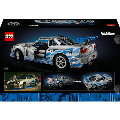 Lego ® Technic 2 Fast 2 Furious Nissan Skyline GT-R (R34) bil - 42210