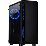 Inter-tech c-3 saphir midi tårnhus (sort | 3x USB-A | vindue)