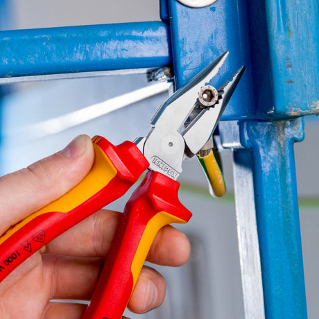 Knipex spidstænger kombinationstænger (rød gul)