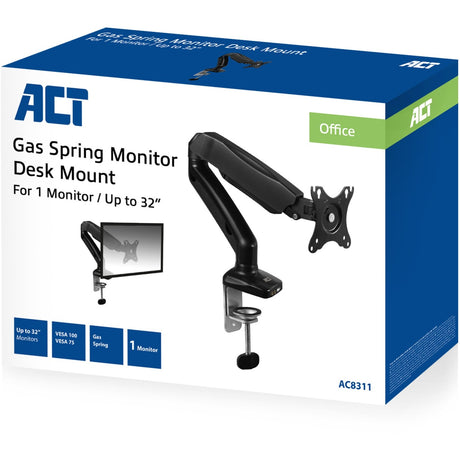 Monitorarm act sort ac8311