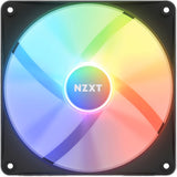 Nzxt f140 rgb core case ventilator (sort, 140 x 140 x 26 mm, pwm, uden controller)