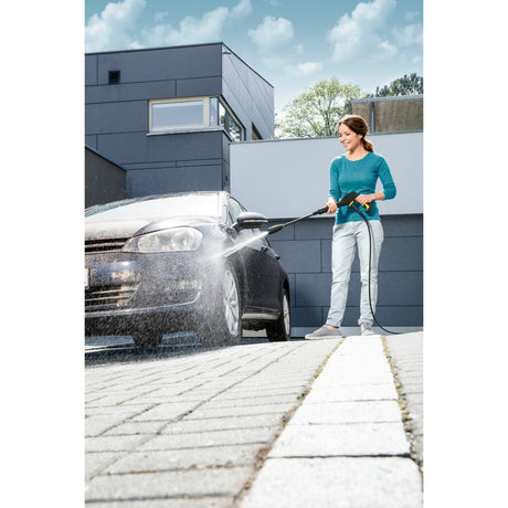 Kärcher k2 power control højtryksrenser - 110 bar - 360 l h - 20 m² h - app support - velegnet til bl.a. små biler - cykler - havemøbler - havestole