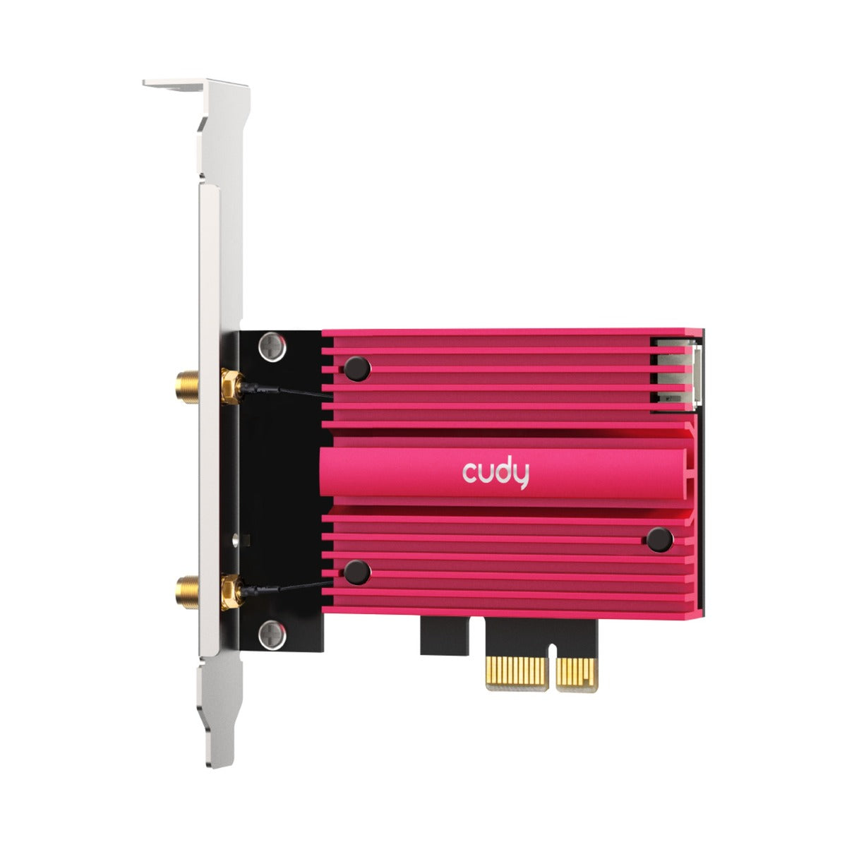 Cudy AX5400 Wi-Fi 6e Bluetooth 5.3 PCI-E WLAN-adapter (rød)