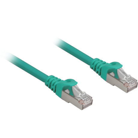 Sharkoon netværkskabel SFTP, RJ-45 med Cat.6a (grøn, 0,25 meter, halogenfri)