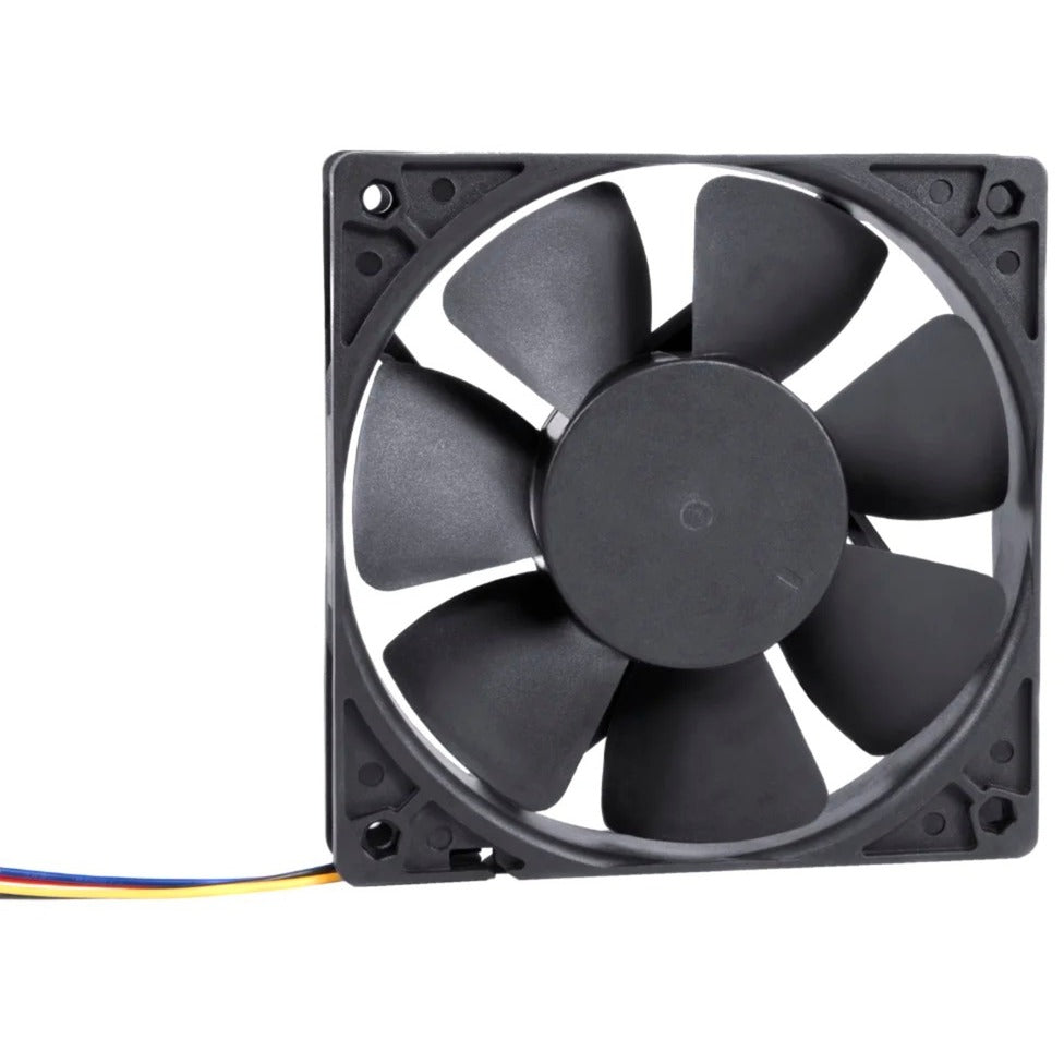 Alphacool core 120 mm ventilatorhus ventilator (sort, 120 x 120 x 25 mm, pwm)