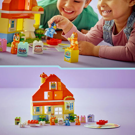 Lego ® duplo® bluey: House of Bluey og hendes familie med huskespil - 10459