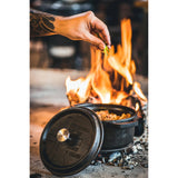 Vindmøllen grillpande l stegepande (sort, ø 23 cm | 3,6 liter)