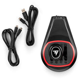Thrustmaster th8s add-on gaming shifter (sort rød, pc, playstation 4, playstation 5, xbox series x|s, xbox one)