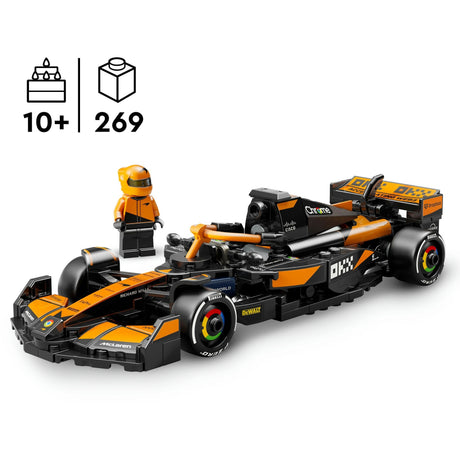 Lego speed champions mclaren f1 team mcl38 racerbil sæt - 77251