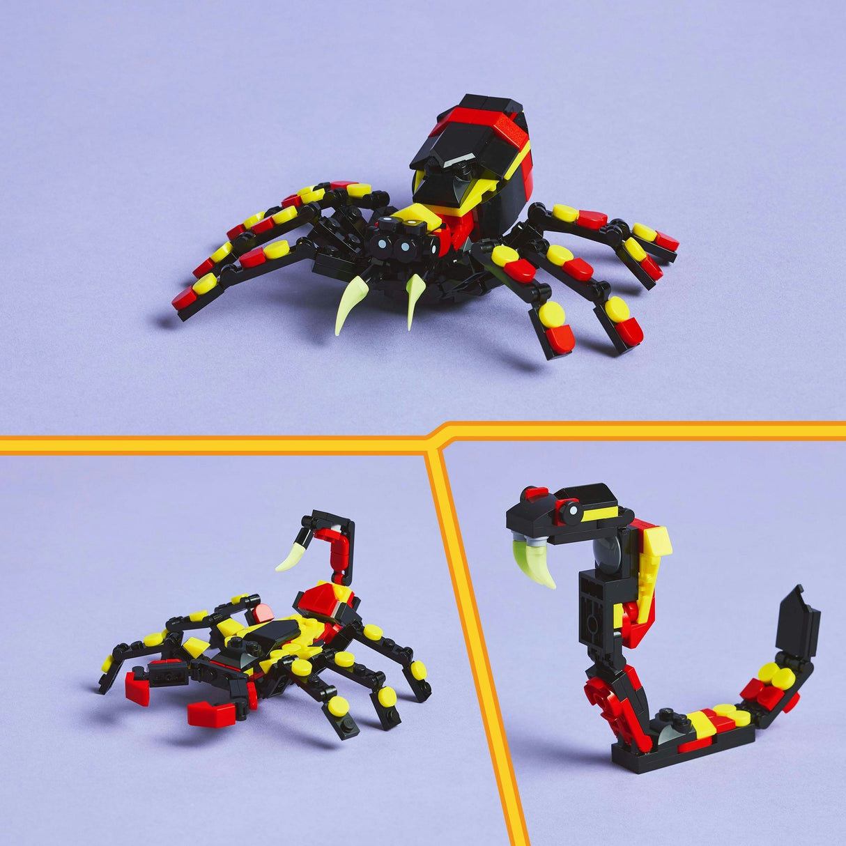 Lego Creator 3i1 vilde dyr: spændende edderkop - 31159