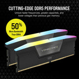 Corsair Vengeance RGB 32 GB DDR5-6000 (2x 16 GB) RAM (sort, cmh32gx5m2b6000c38, xmp 3.0)