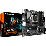 Gigabyte a620m gaming x (rev. 1.0) socket am5 bundkort (sort grå, raid, gb-lan, lyd, µatx)