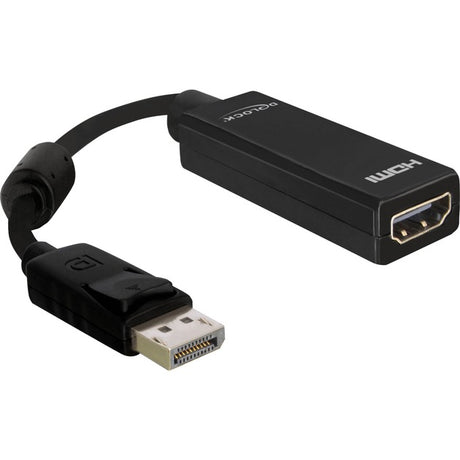 Delock displayport > hdmi-adapter (sort, 0,125 meter, passiv)