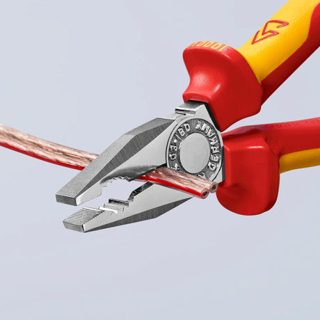 Knipex kombitang 03 06 180 kombitang (rød gul, VDE testet)